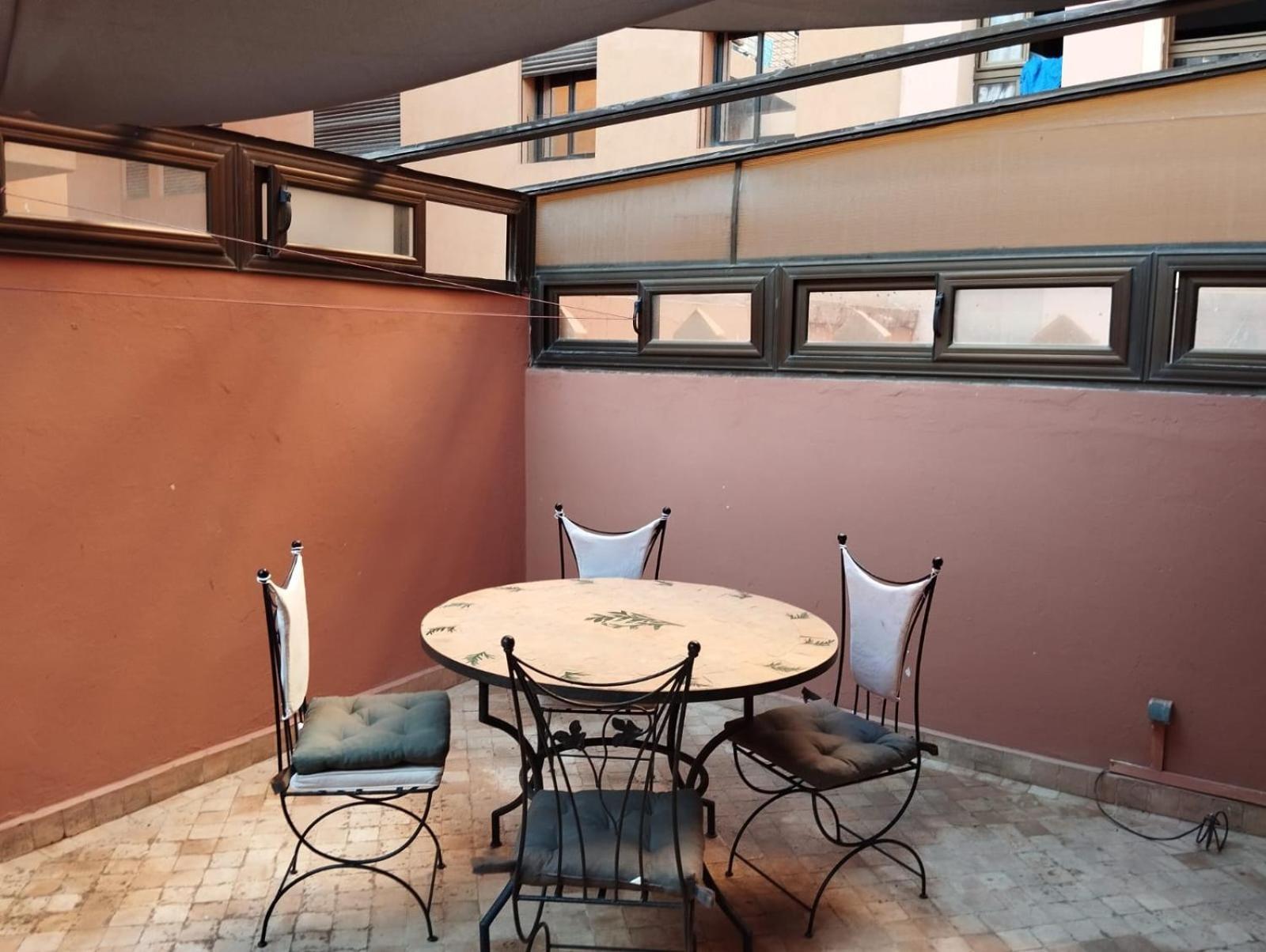 Appartement Douillet Au Centre Gueliz Marrakesh Bagian luar foto